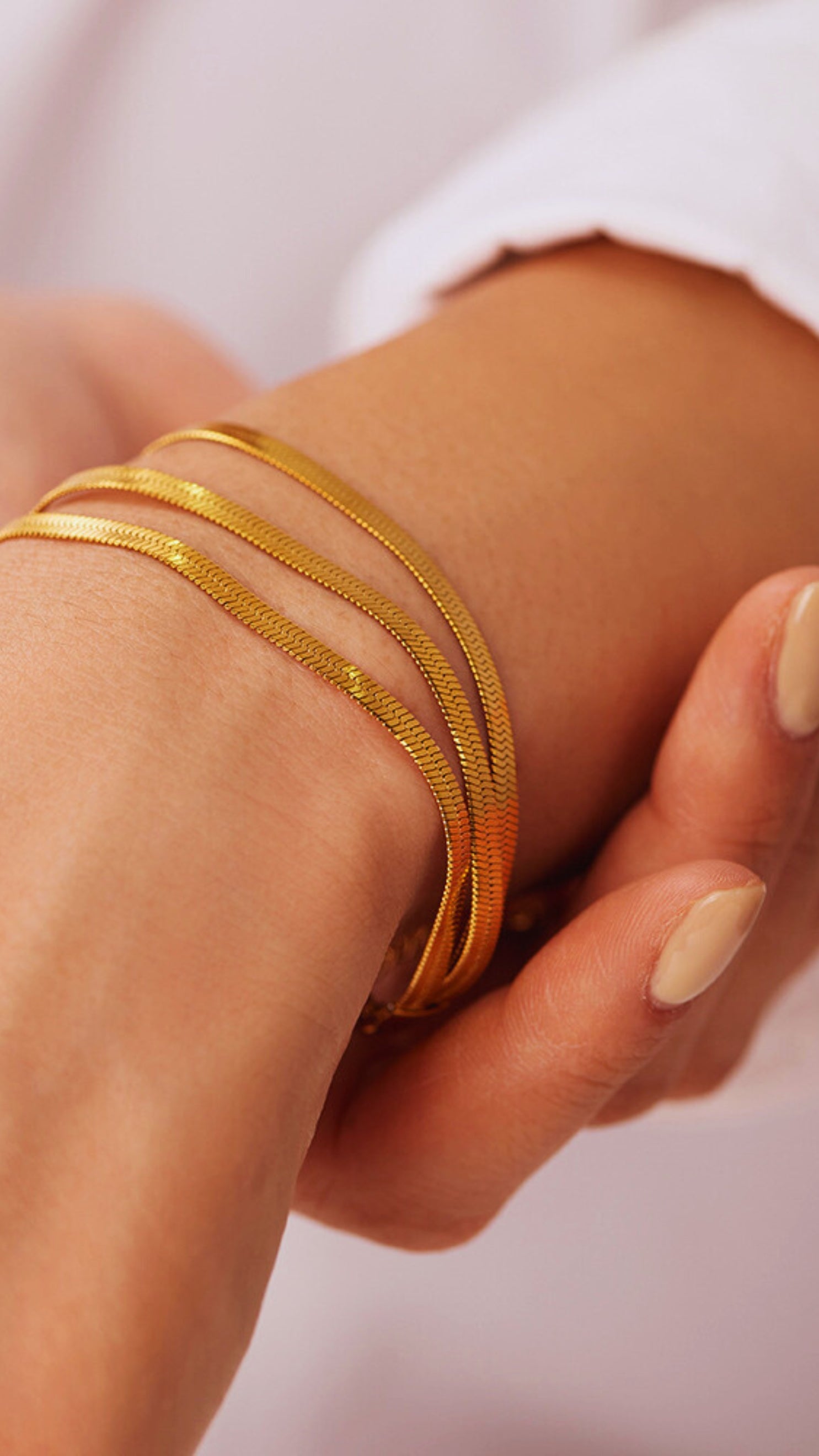 tarnish-free gold bracelet