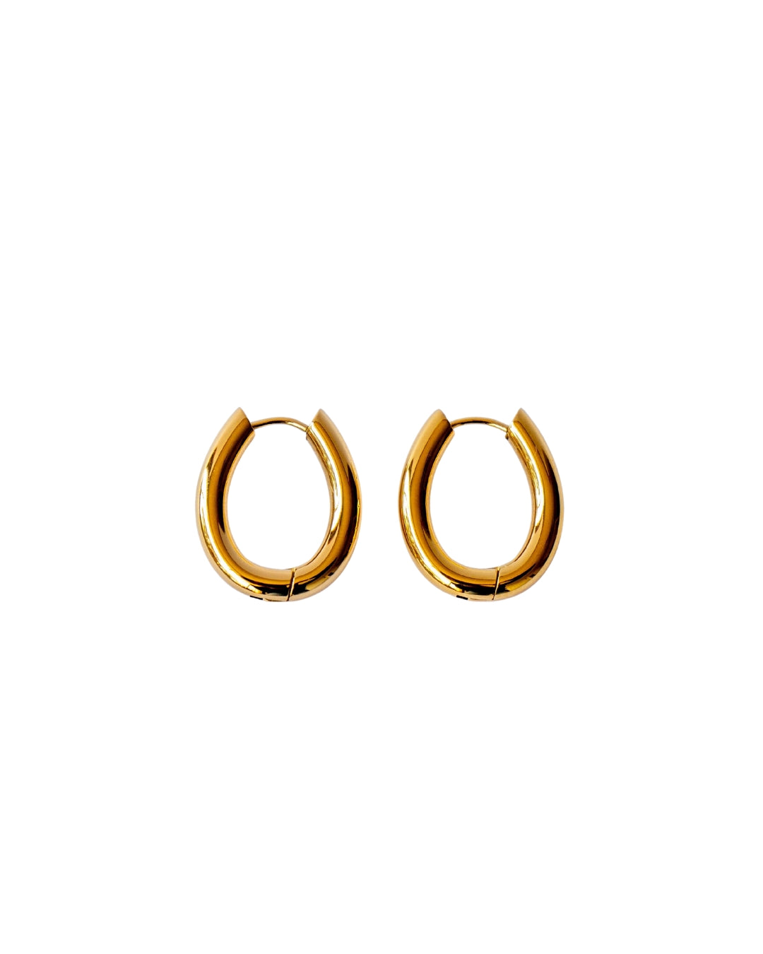 tarnish-free gold hoop earrings