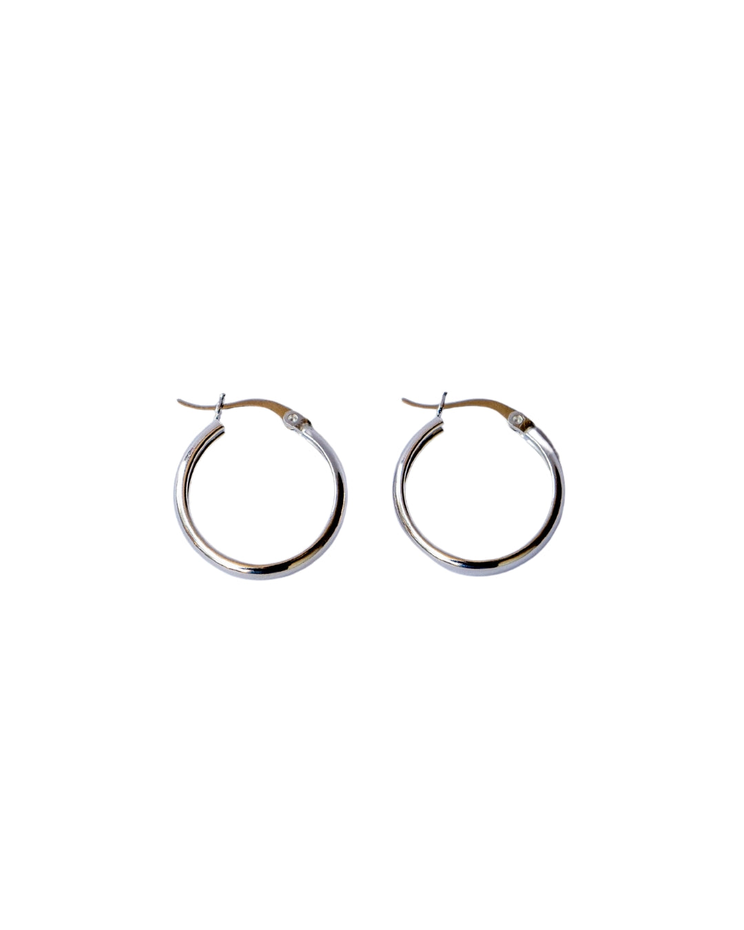 sterling silver hoop earrings