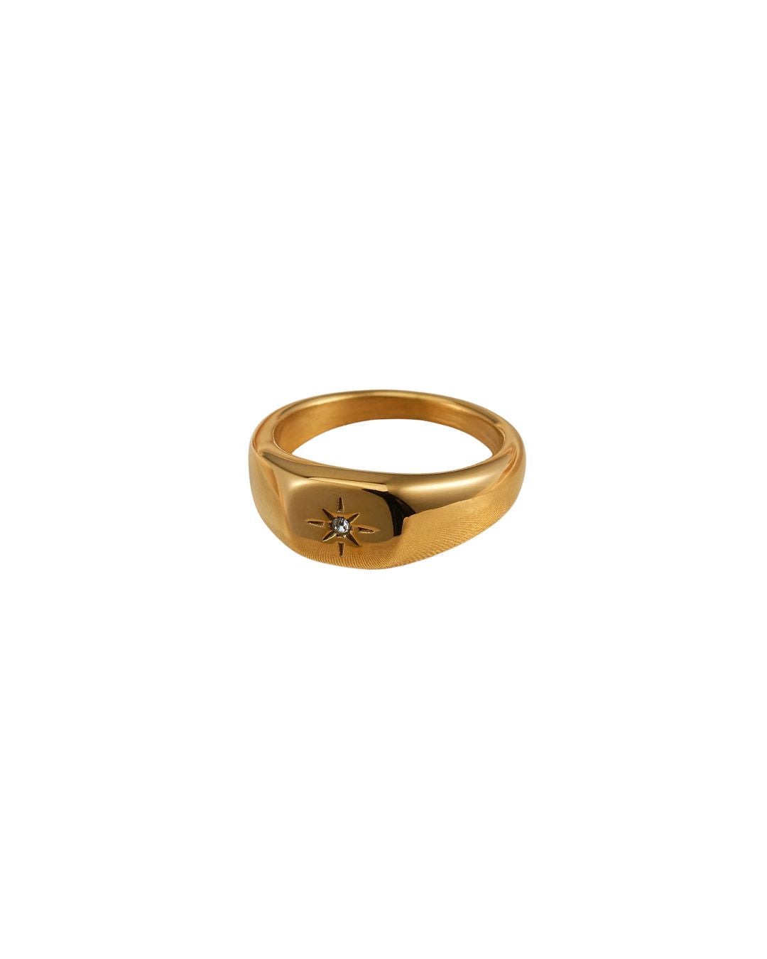 gold signet ring